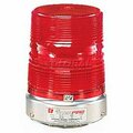 Federal Signal Strobe, 120VAC, Pipe Mount, Red 131ST-120R